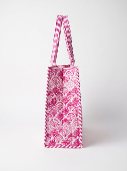 Pink Shell – Wander Tote Bag 18x18