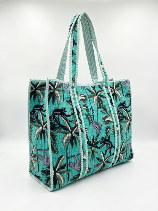 Green Muse Jungle – Wander Tote Bag 18X18