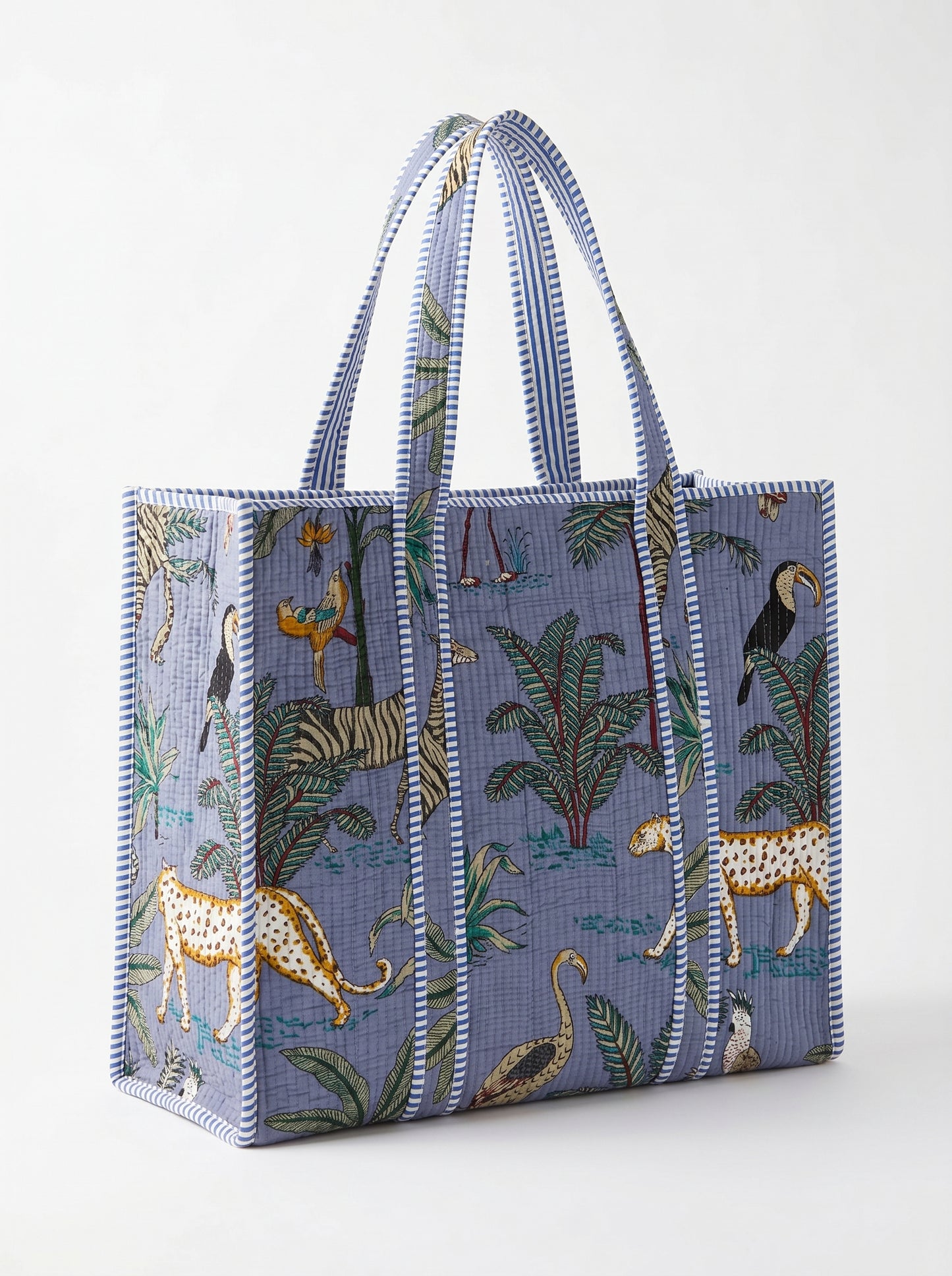 Grey Safari – Wander Tote Bag 18X18