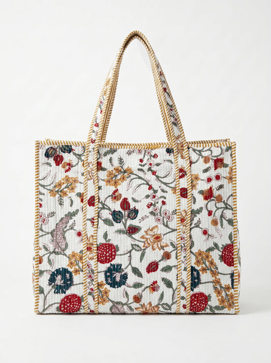 White Vine – Wander Tote Bag 18X18