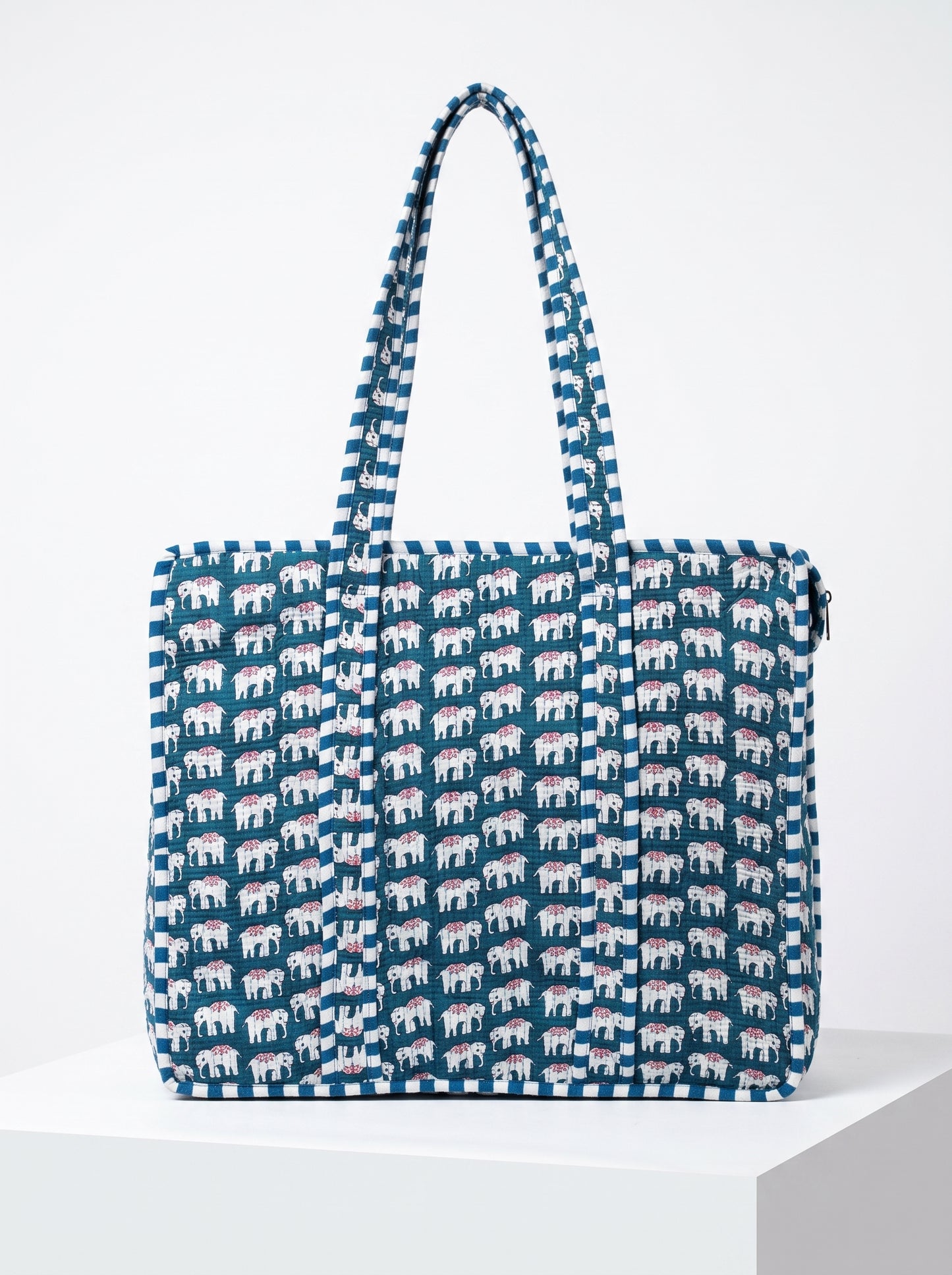 Cute Elephant - Muse Tote Bag 15X14