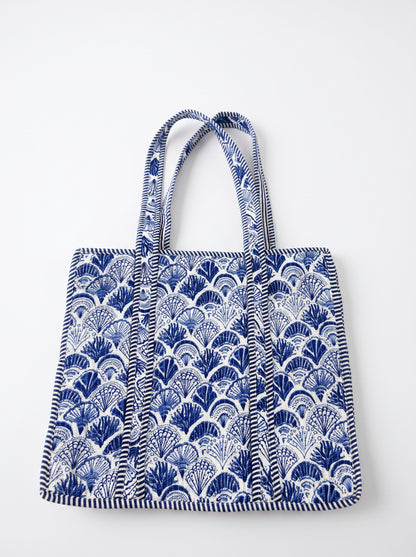 Blue shell – Wander Tote Bag 18x18