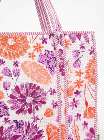 Pink Garden Chime – Wander Tote Bag 18x18