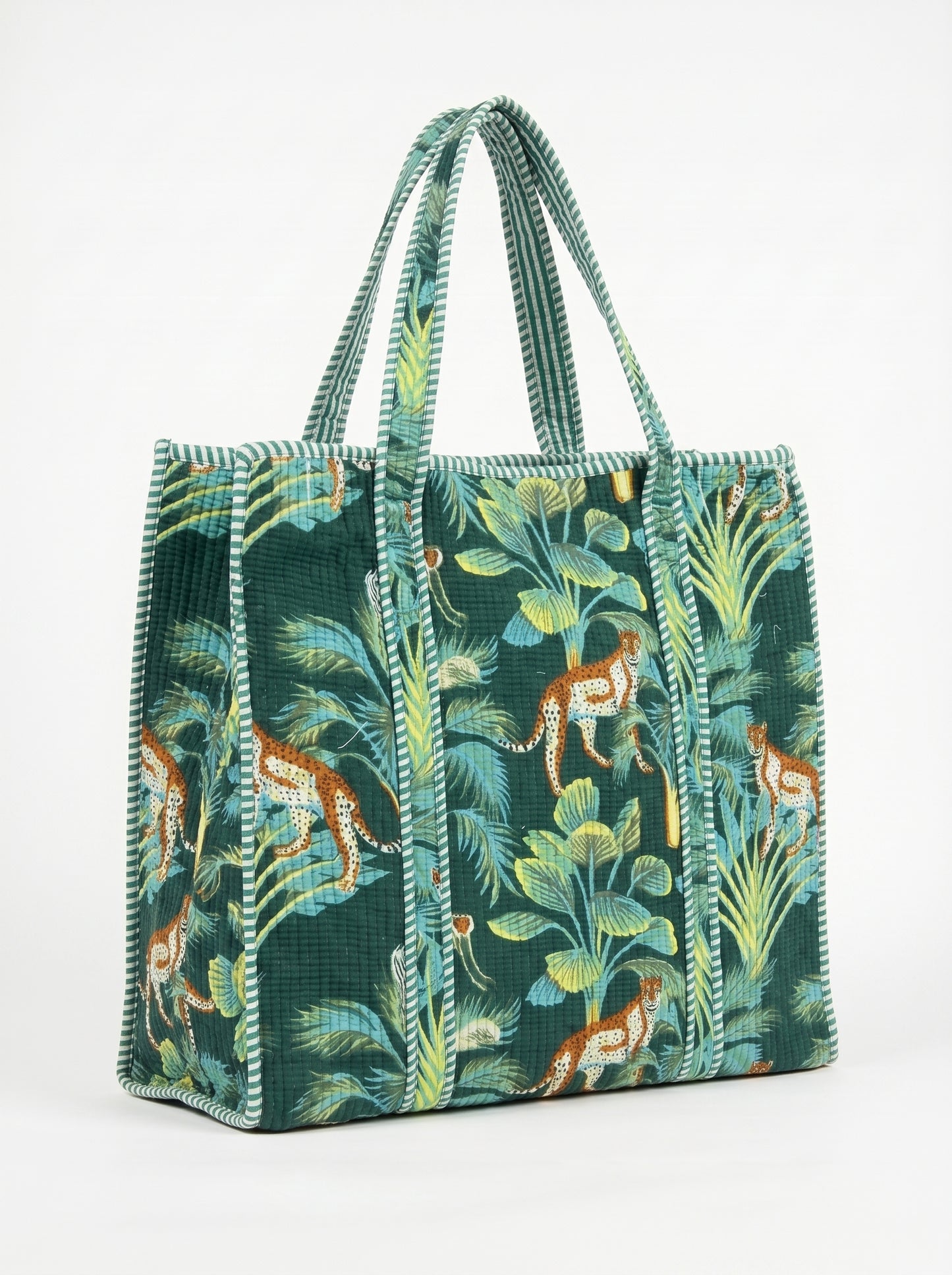 Emerald Green Muse Forest – Wander Tote Bag 18X18