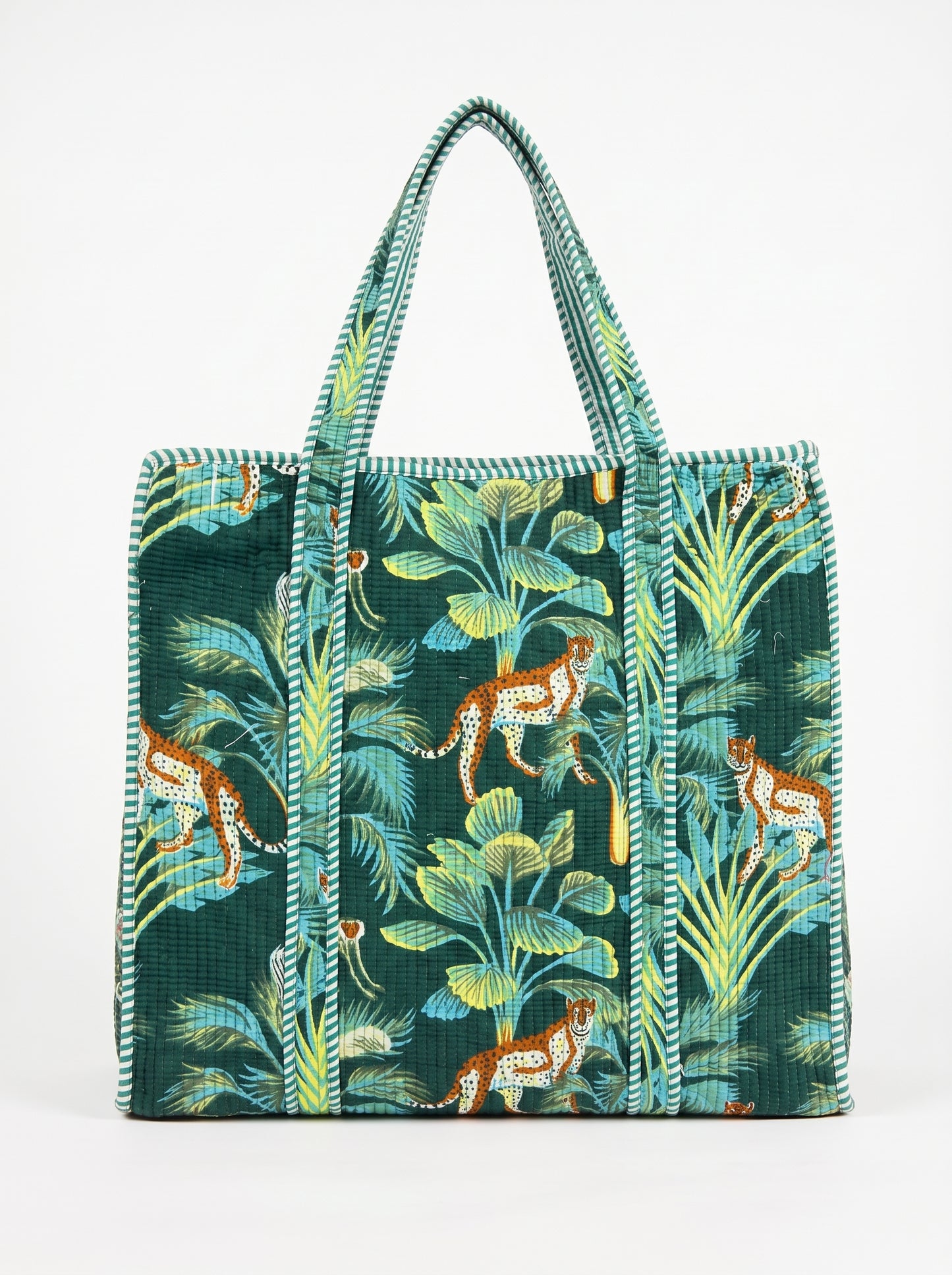 Emerald Green Muse Forest – Wander Tote Bag 18X18