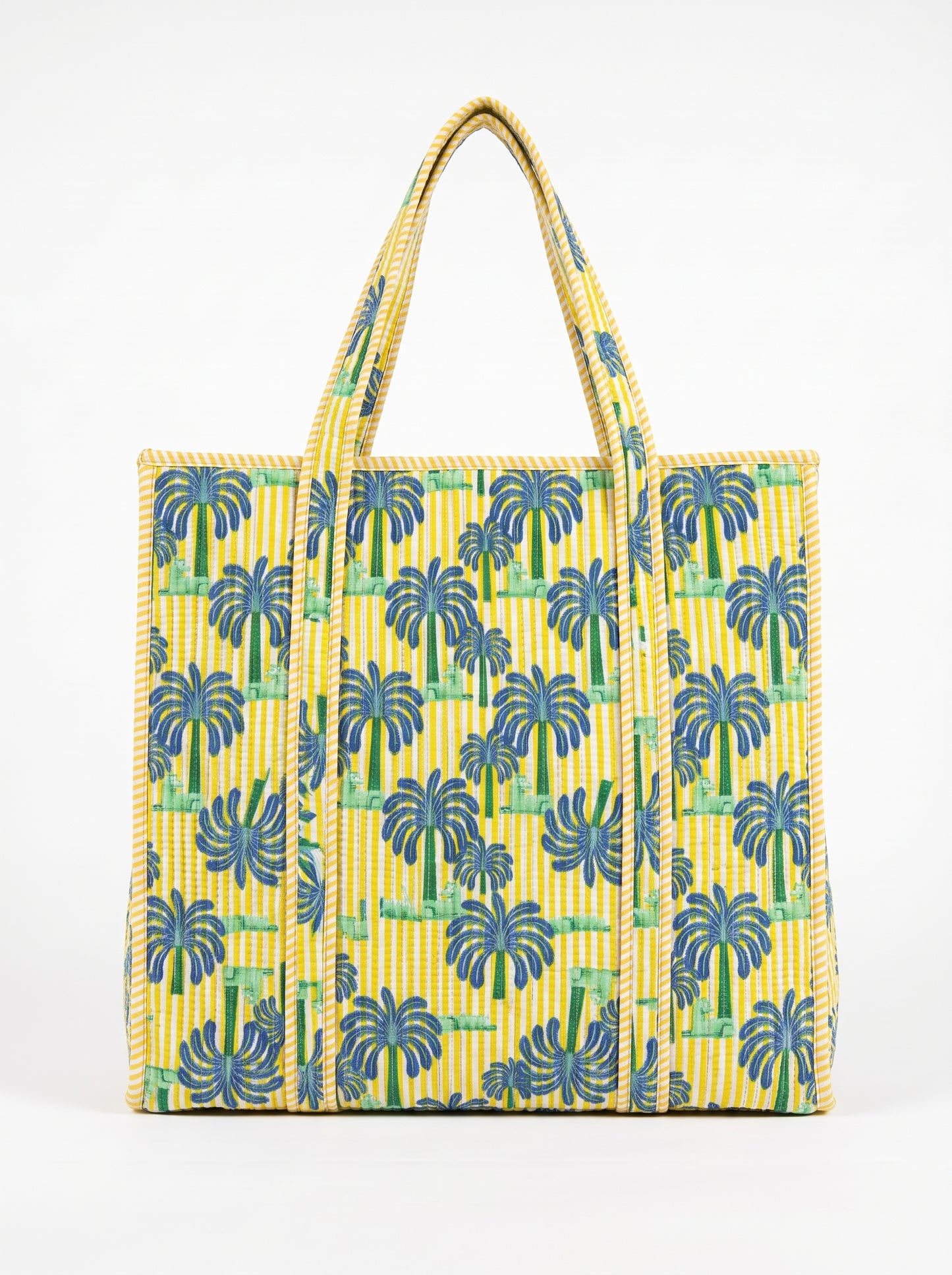 Yellow Palm Tree – Wander Tote Bag 18x18