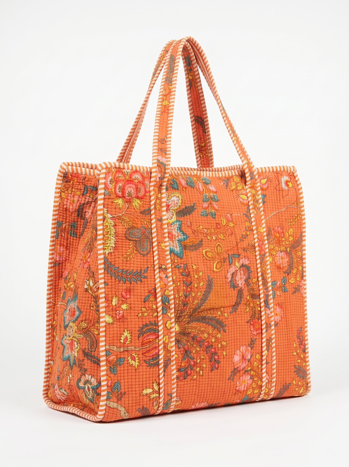 Apricot Emerald – Wander Tote Bag 18x18
