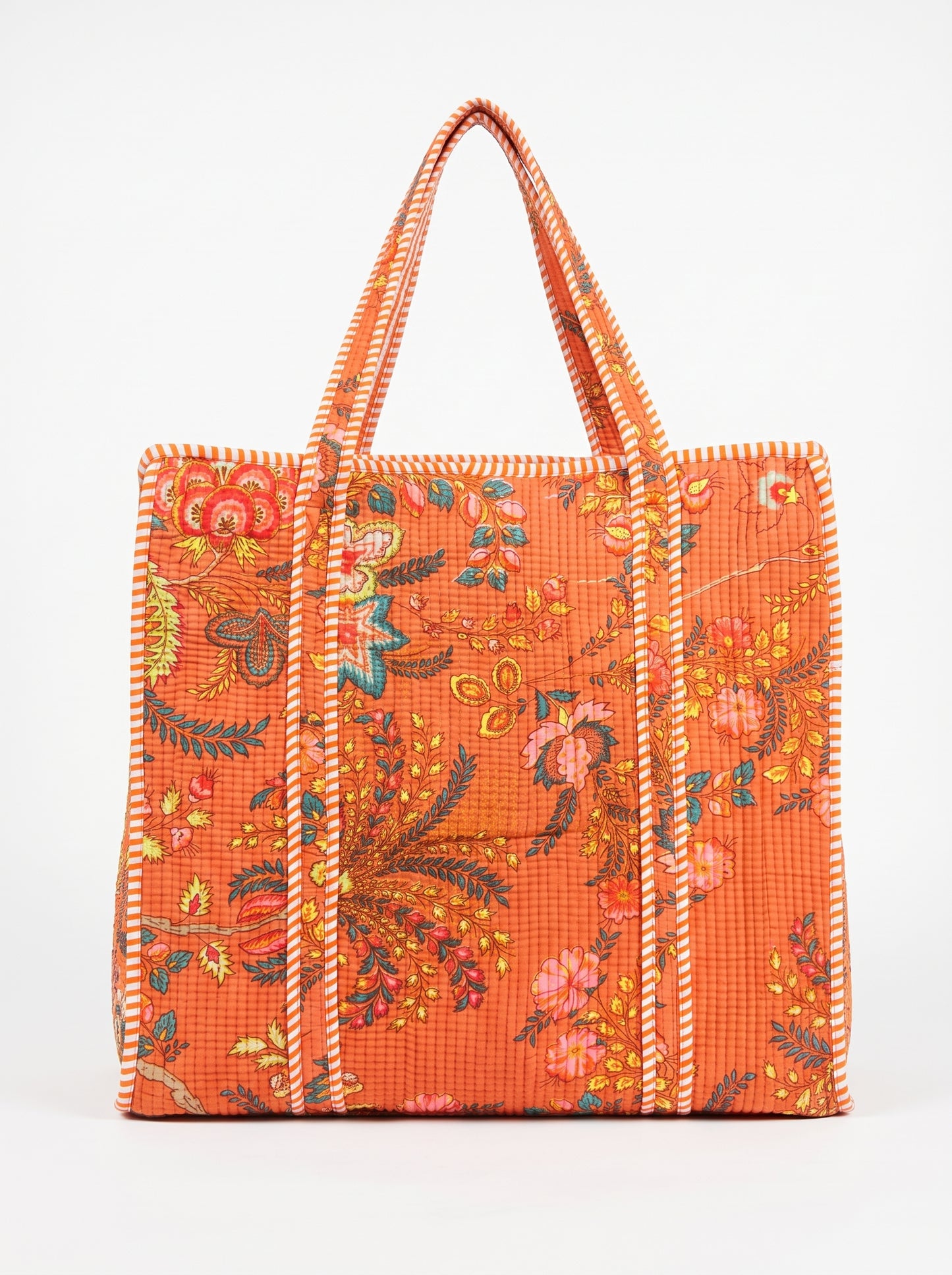 Apricot Emerald – Wander Tote Bag 18x18