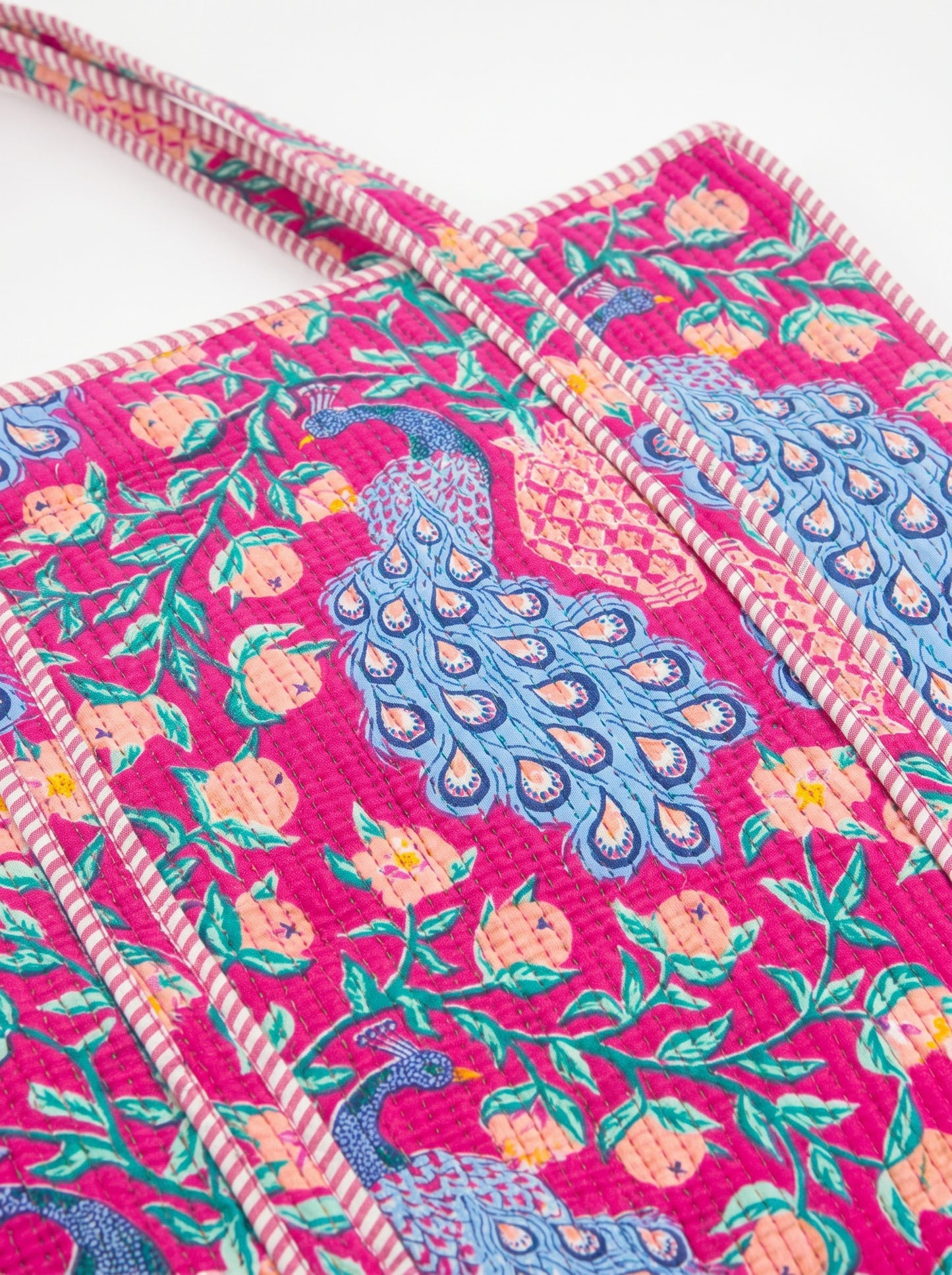 Pink Garden Charm – Wander Tote Bag 18x18