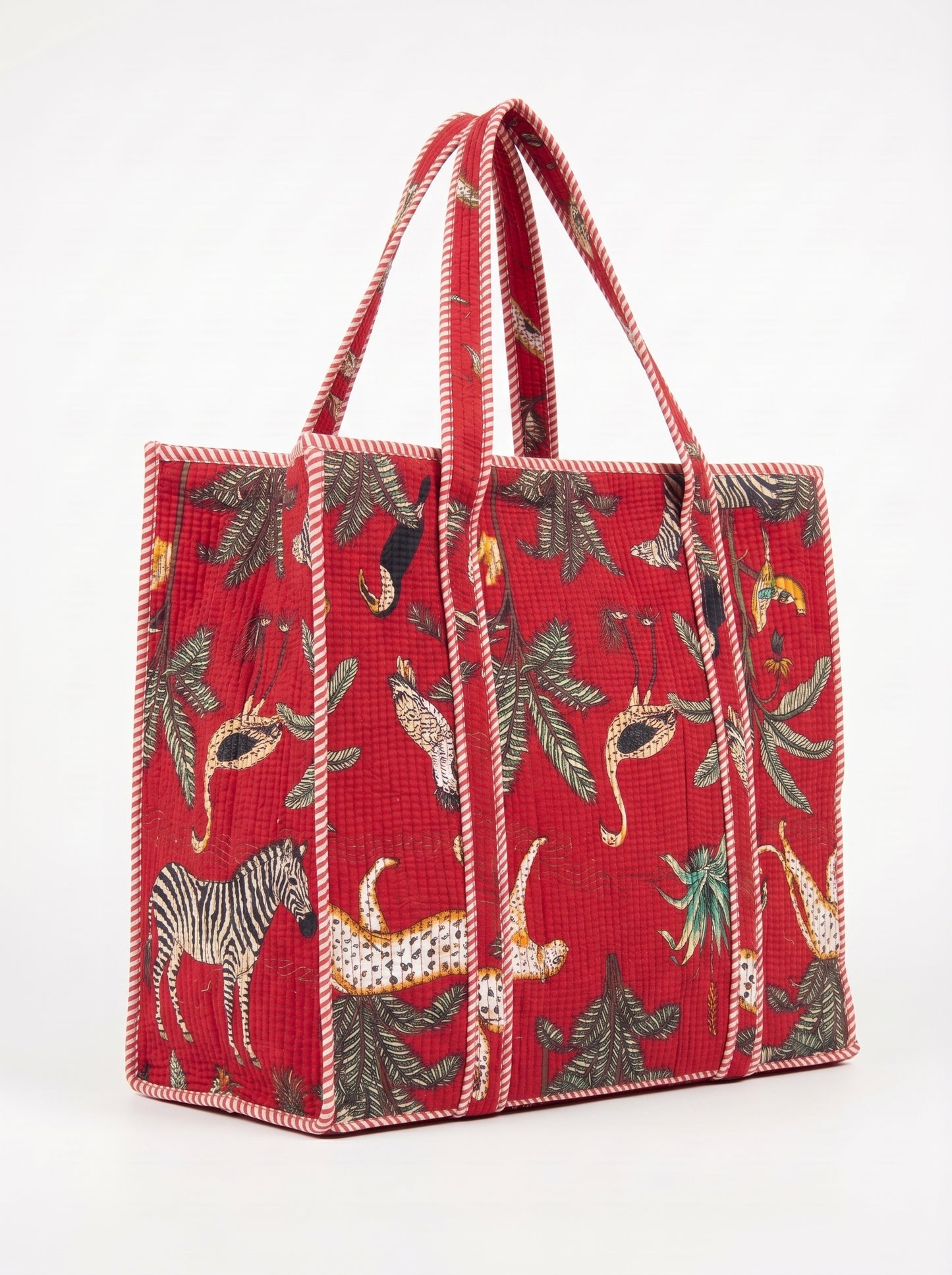 Red Safari – Wander Tote Bag 18x18