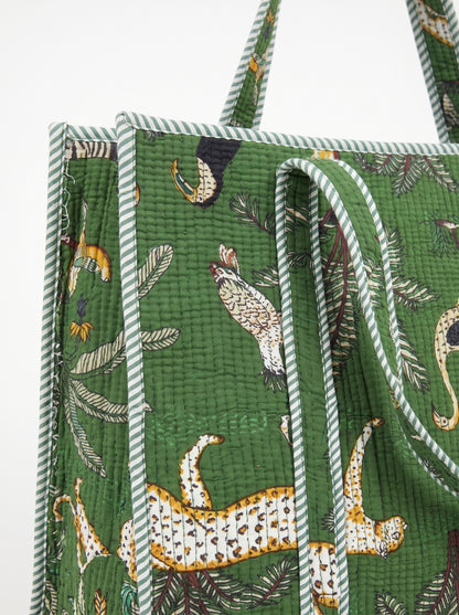 Green Safari – Wander Tote Bag 18x18