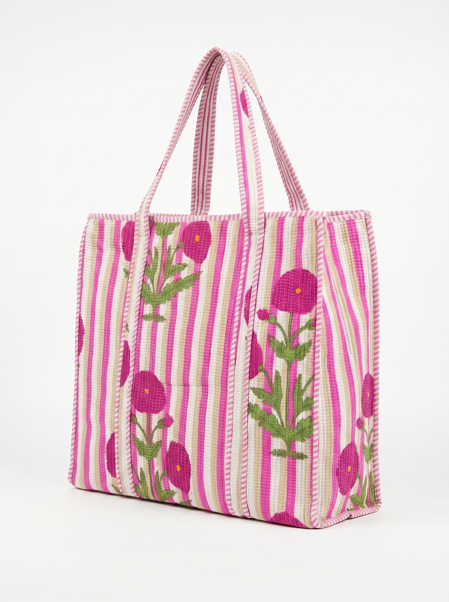 Rose Bloom Charm – Wander Tote Bag 18x18