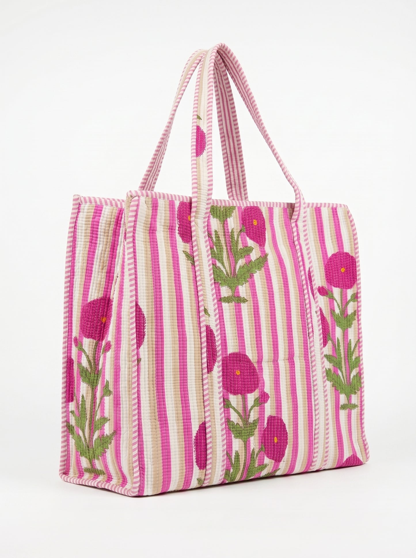 Rose Bloom Charm – Wander Tote Bag 18x18