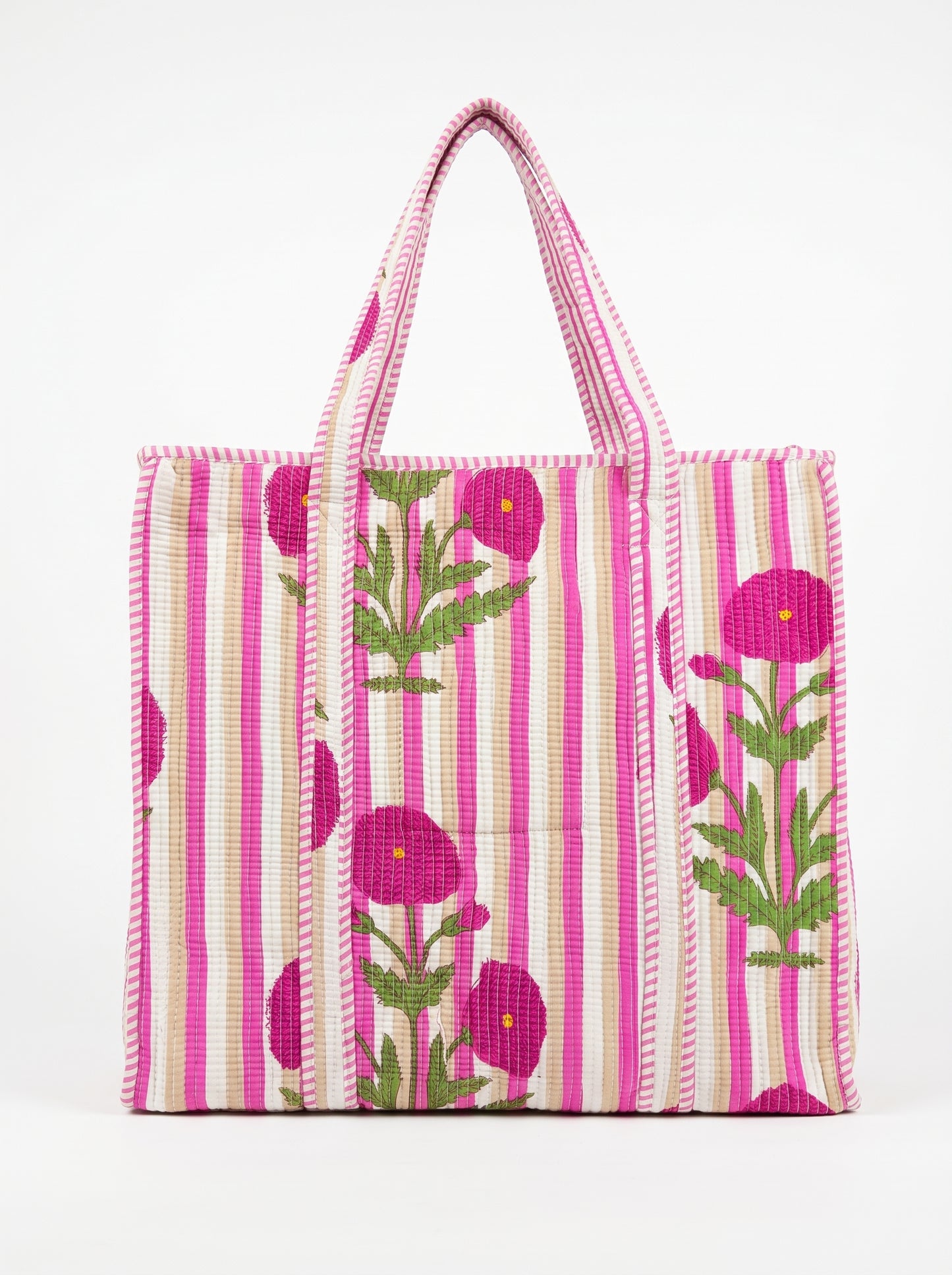 Rose Bloom Charm – Wander Tote Bag 18x18