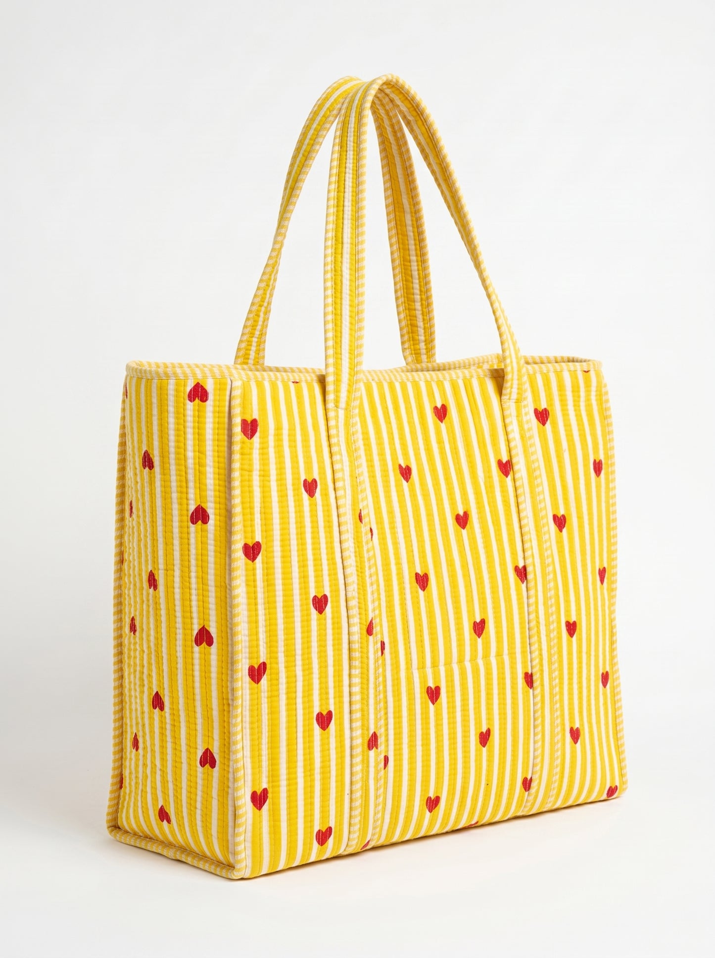Cute Yellow Heart – Wander Tote Bag 18x18