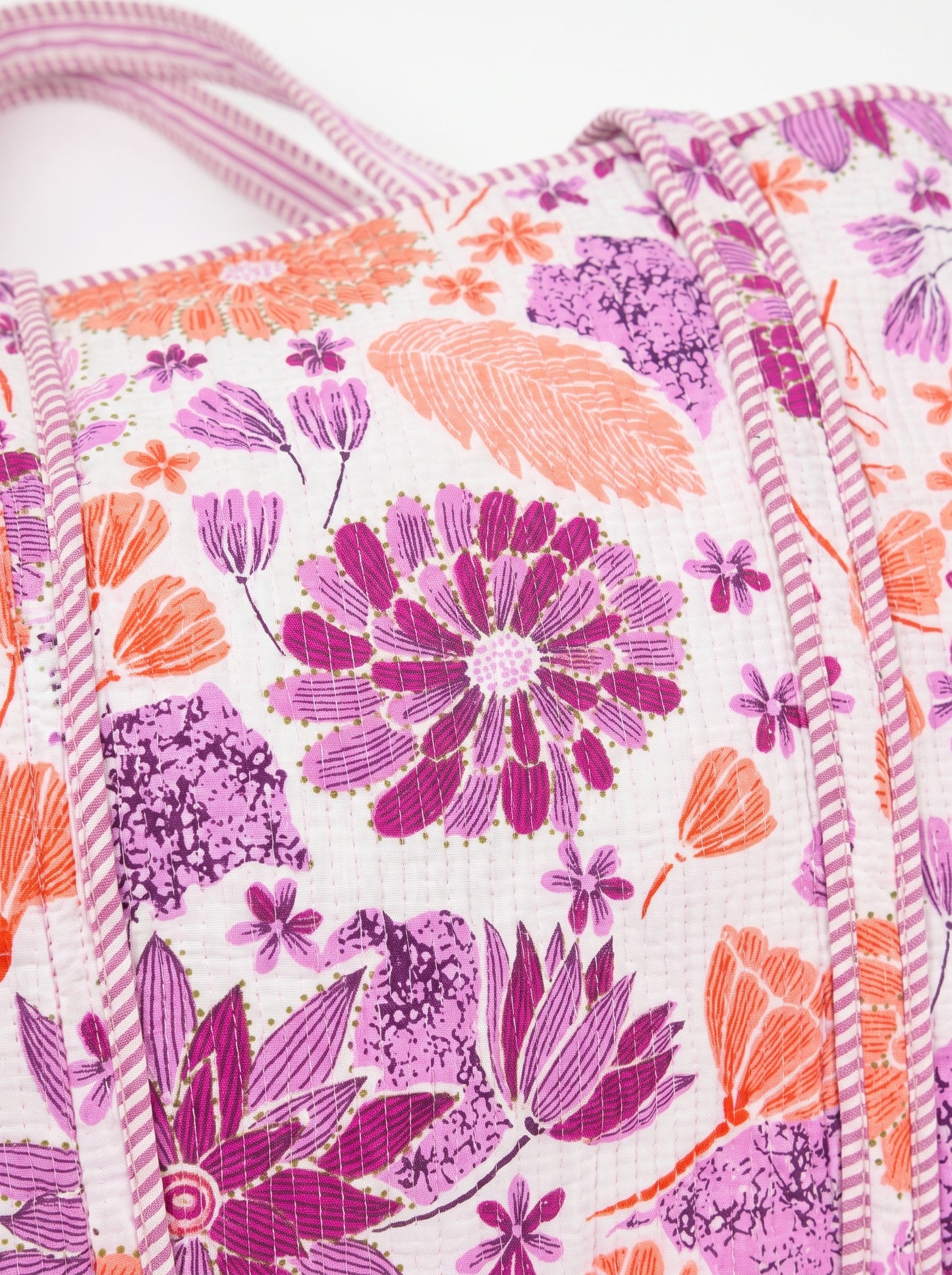 Pink Garden Chime – Wander Tote Bag 18x18