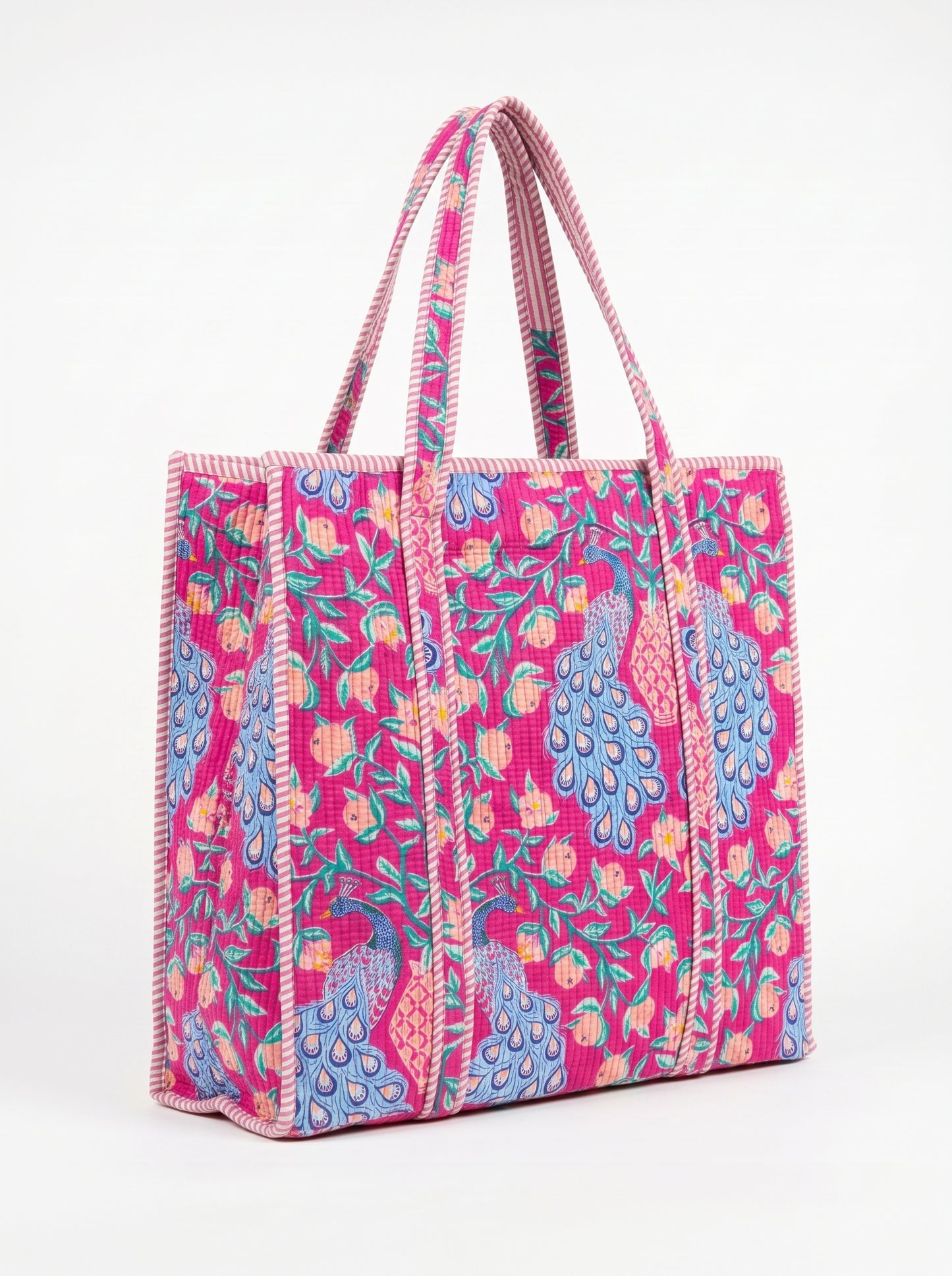 Pink Garden Charm – Wander Tote Bag 18x18