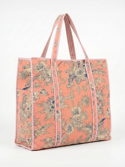 Blush Bloom – Wander Tote Bag 18x18