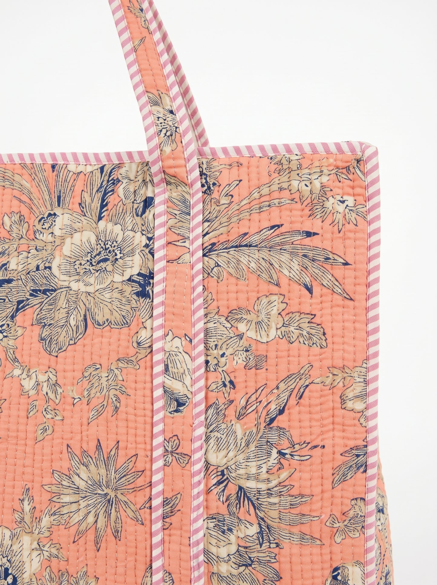 Blush Bloom – Wander Tote Bag 18x18