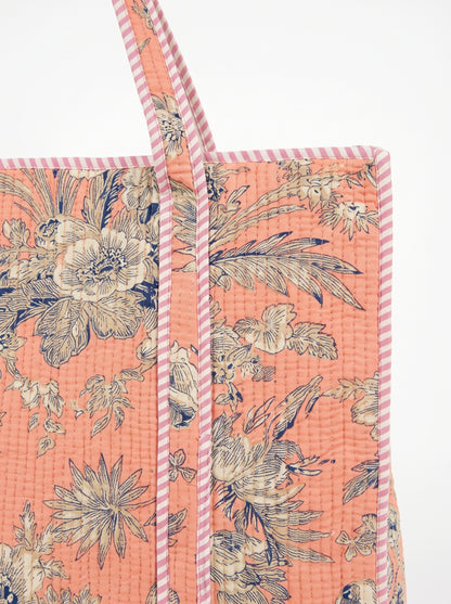 Blush Bloom – Wander Tote Bag 18x18