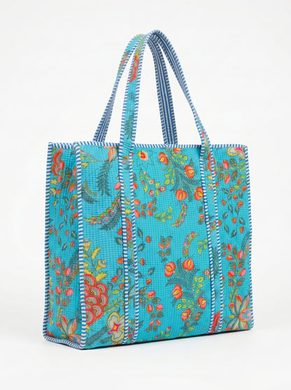Teal Emerald – Wander Tote Bag 18x18