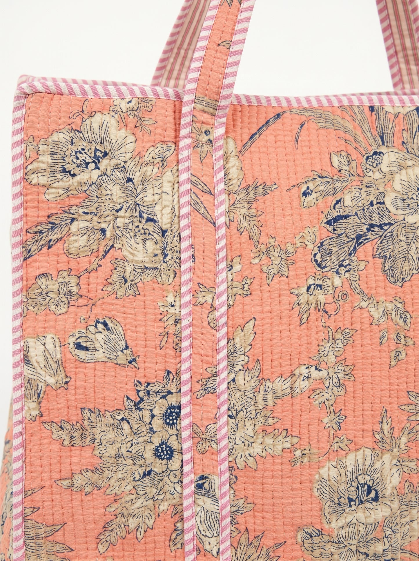 Blush Bloom – Wander Tote Bag 18x18