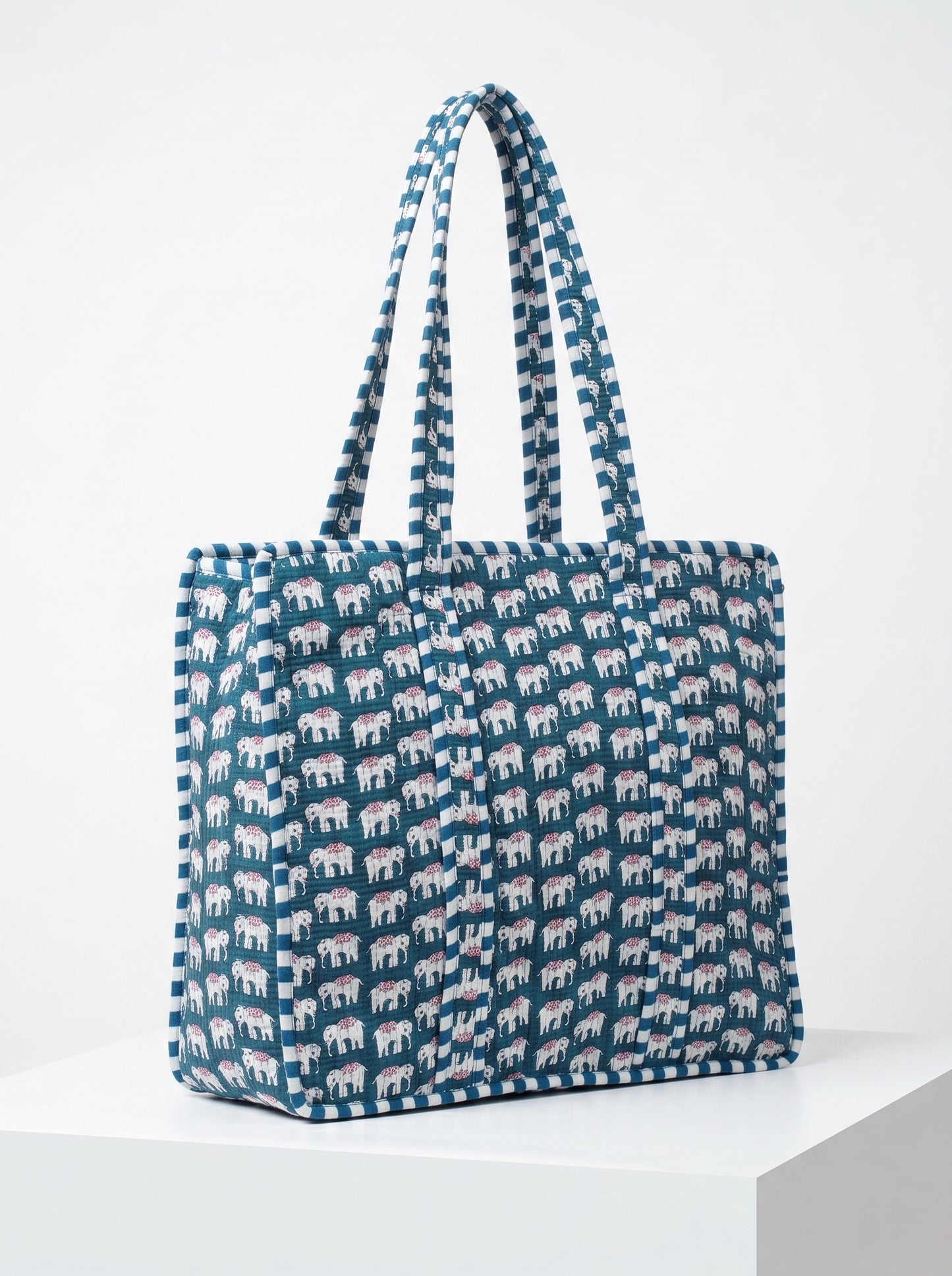 Cute Elephant - Muse Tote Bag 15X14