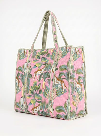 Pink Muse Forest – Wander Tote Bag 18X18