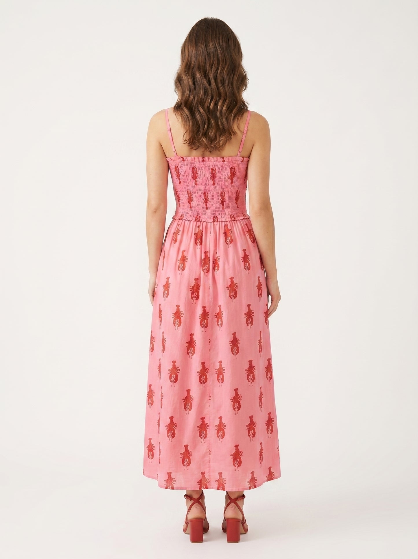 Lobster Love – Pink Coastal Luxe Dress