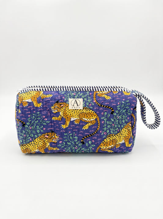 Blue Leopard – Hair Styler Travel bag