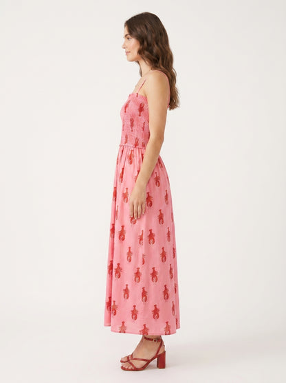 Lobster Love – Pink Coastal Luxe Dress