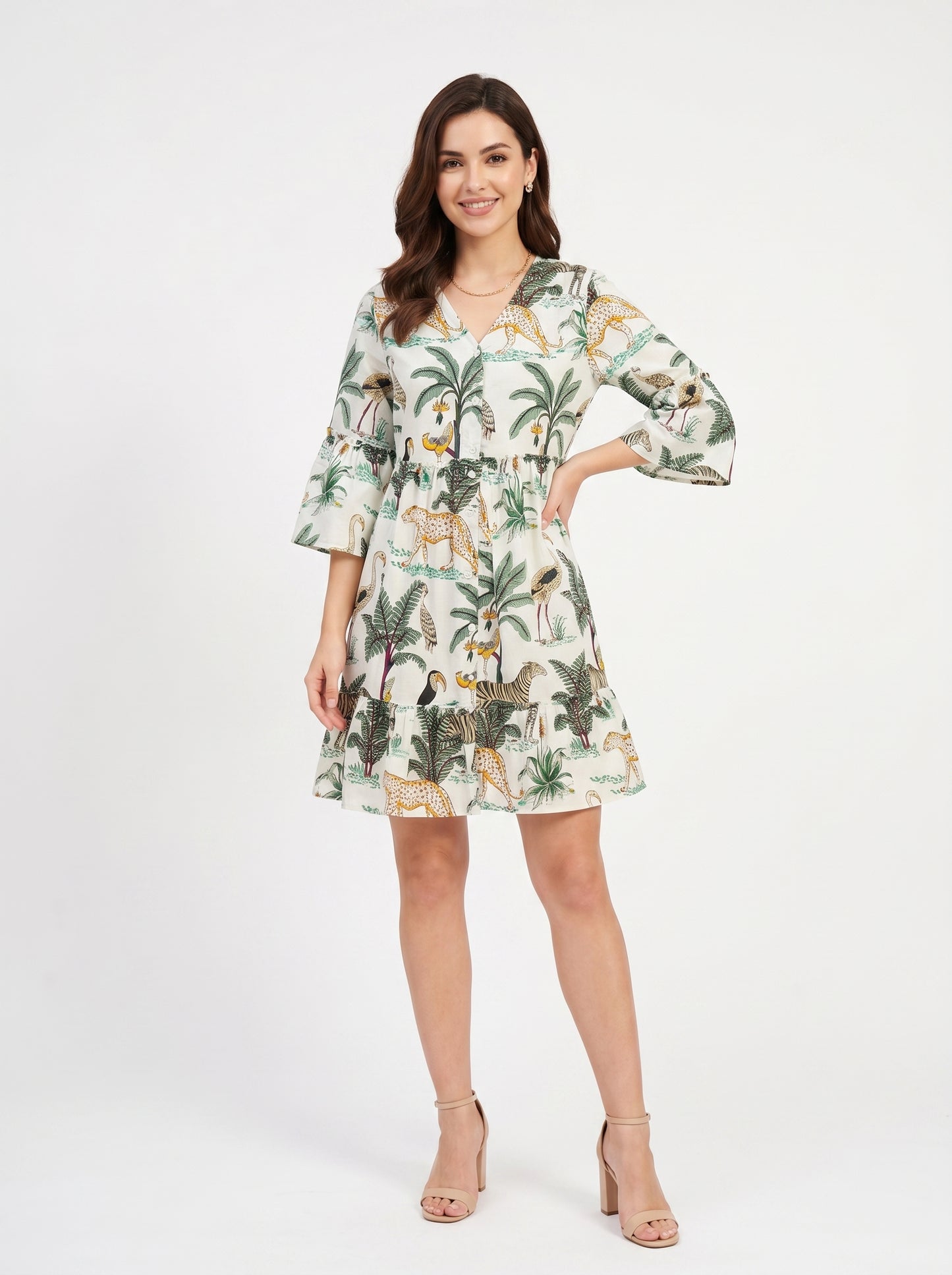 White Safari – White Luxe Dress