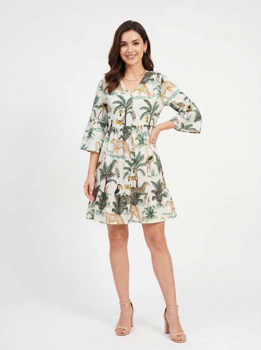 White Safari – White Luxe Dress