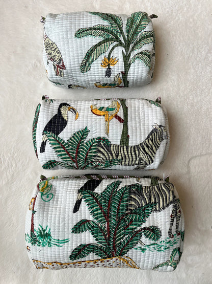 White Safari- Utility Pouch Pack of 3